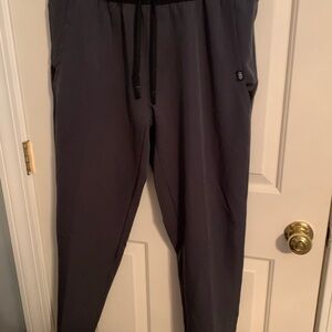 Men's Black Joggers with Drawstring
